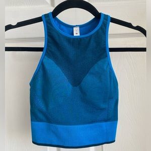 NWOT lululemon Longline Sports Bras in Poolside Size 0